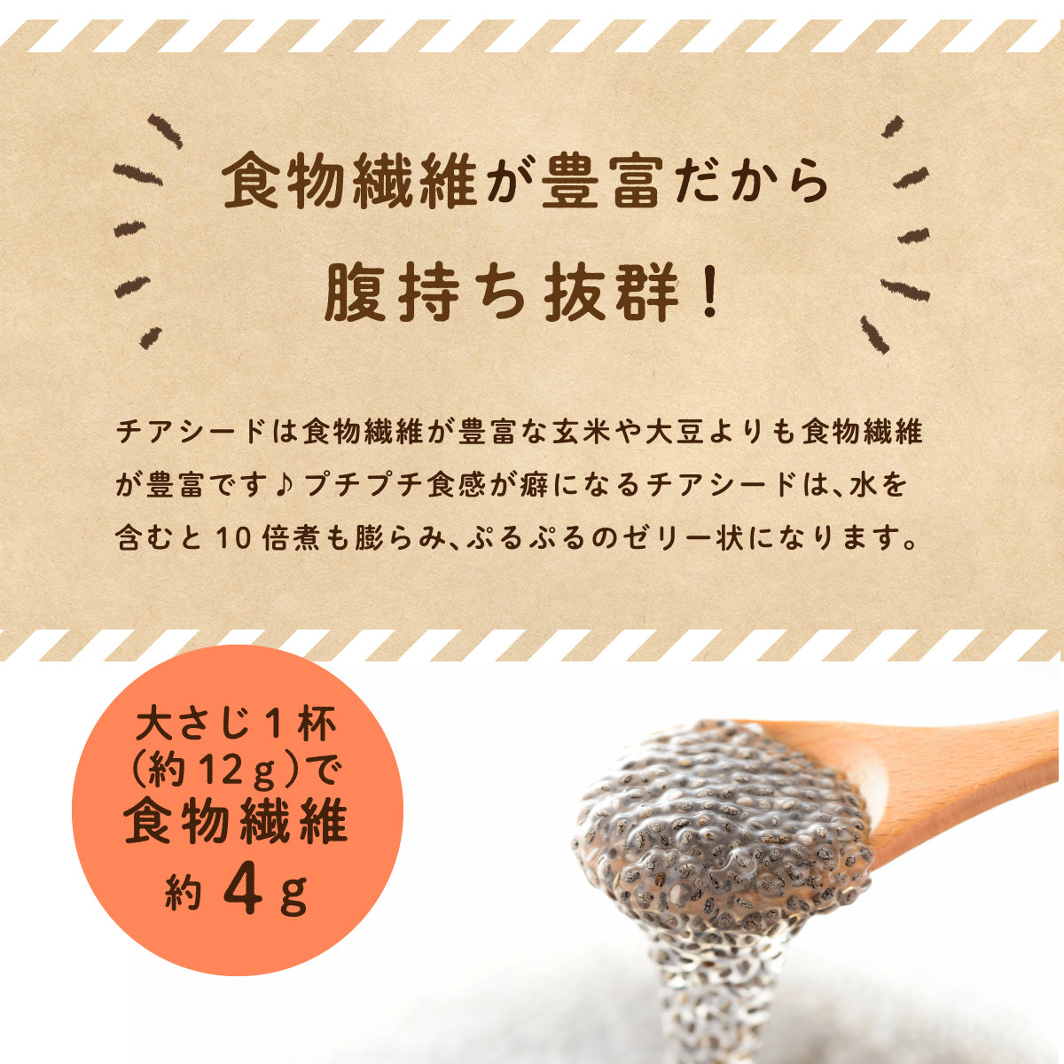 チアシード 250g 有機JAS 蒸気殺菌 スーパーフード ロハスタイル