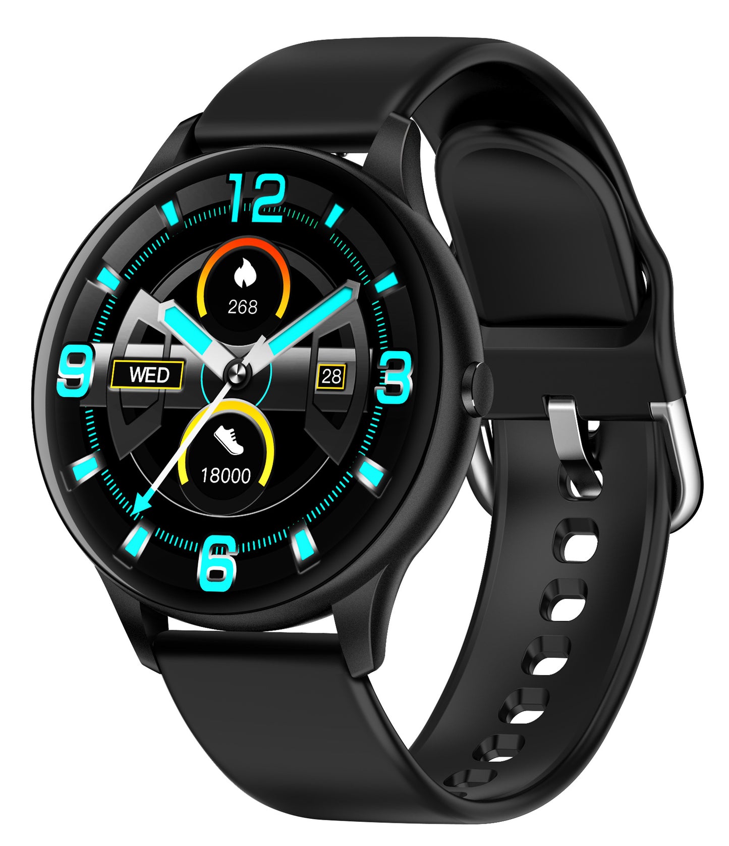 スマートウォッチ 2020最新仕様(m54)ブラック