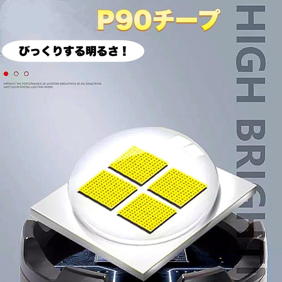 超高輝度LED 懐中電灯(w023)P90懐中電灯