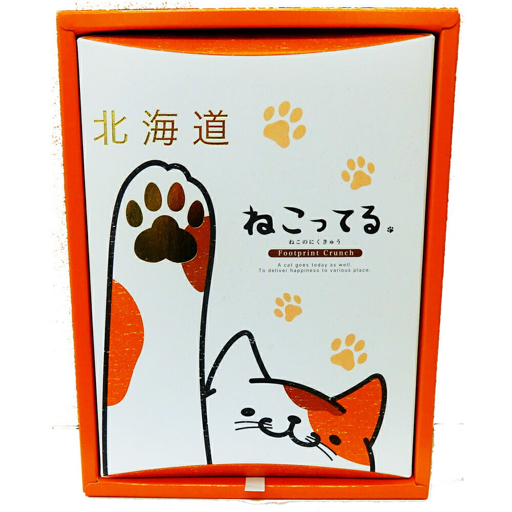 ねこってる チョコレート ×２個 北海道 ねこのにくきゅう チョコレート ホワイトデー お返し 義理 ばらまき 個包装 大量  送料無料 プレゼント 面白い プレゼント 猫 ネコ 子供 人気
