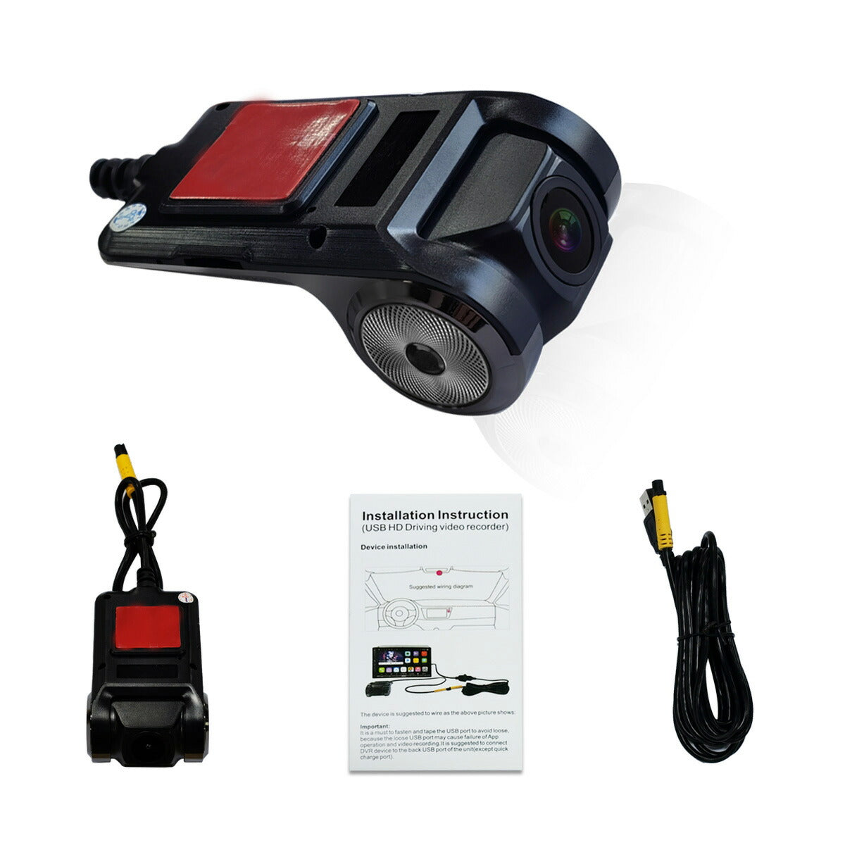 【ATOTO正規品  AC-44P2 1080P USB DVR オンダッシュカメラ】atotoカー製品 カメラ側で録画 ATOTO A6カーステレオエンド オンダッシュカメラ ナビ カープレイ カー用品 カーナビ ナビゲーション  Android 車用具 車用品 高画質 navi  カメラ 車カメラ ATO-AC-44P2