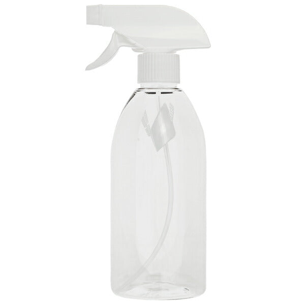 スプレーボトル ホワイト PET 500ml