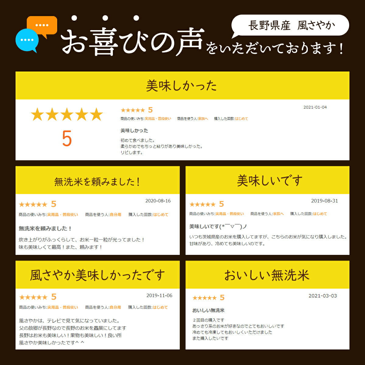 無洗米 お米 5kg 精米 白米 風さやか 長野県産 5キロ 令和3年産 送料無料 翌日配達 ギフト