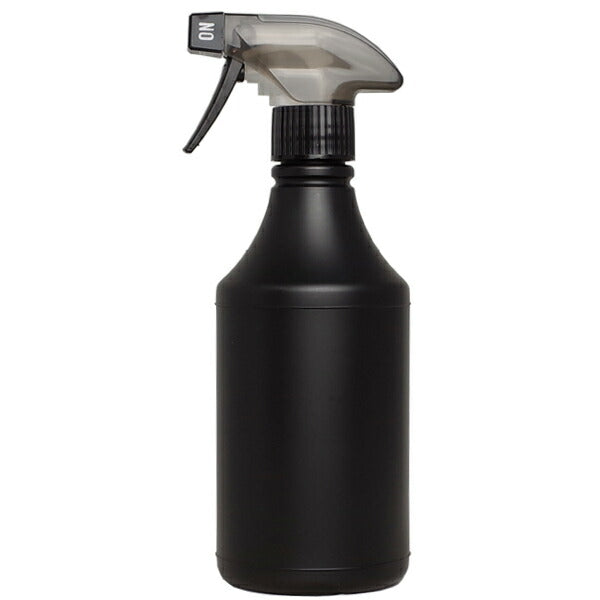 トリガースプレー 500ml [ ボトル：遮光黒 ／ トリガー：ブラック ]