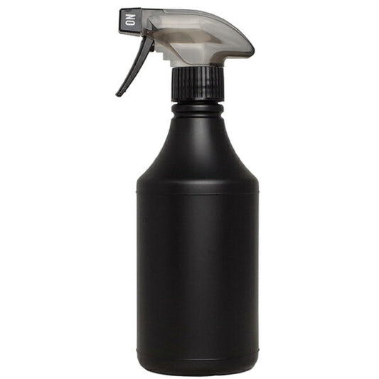 トリガースプレー 500ml [ ボトル：遮光黒 ／ トリガー：ブラック ]