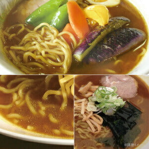 北海道夏のマルシェ 北海道生めん 福袋 ラーメン そば バウムクーヘンがおまけに付いてくる！ 復興 ふるさと納税 麺 ギフト お中元