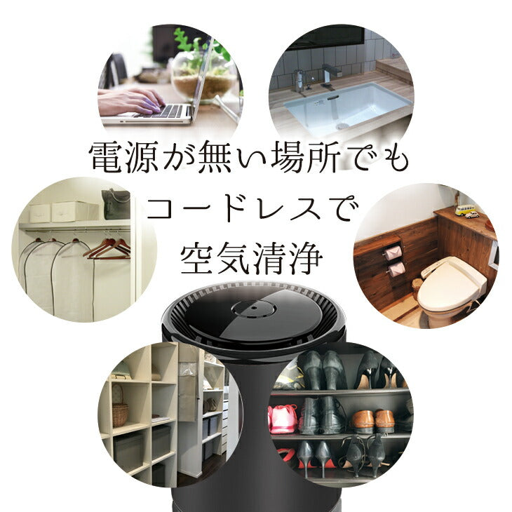 【Champagne Gold】オゾン発生器 脱臭器 コロナ対策 マイナスイオン 充電式 コードレス 脱臭機 ミニ空気清浄機 小型脱臭機 消臭 除菌 ペット臭 PM2.5対策 省エネ 静音 トイレ キッチン オフィス 車内 タクシー 玄関 寝室 リビング(番号:128)