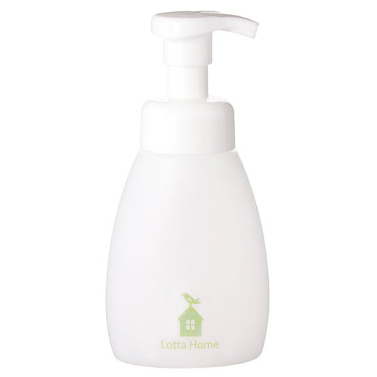ロッタホーム フォームボトル(200ml) 泡 ポンプ ボトル 容器 白 詰め替えボトル 詰め替え容器 詰替え容器 洗剤 とり