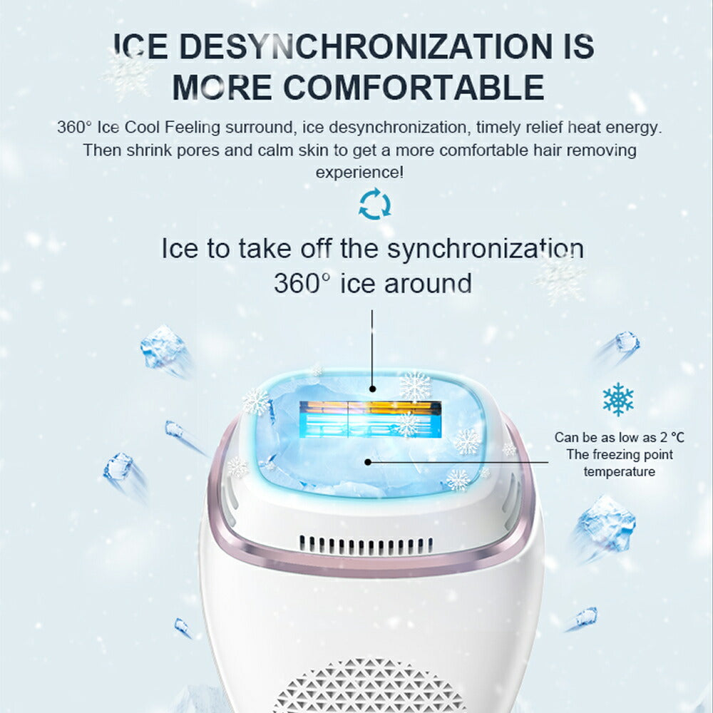 光脱毛器 IPL脱毛器 脱毛器 冷却 レディース メンズ 光 ipl 脱毛 vio フラッシュ ICE ムダ毛 除毛 美肌 デリケートゾーン 顔 腕 脚 脇毛 ポータブル 肌ケア 家庭用 フラッシュ式 ジェル不要 90日保証(番号:097)
