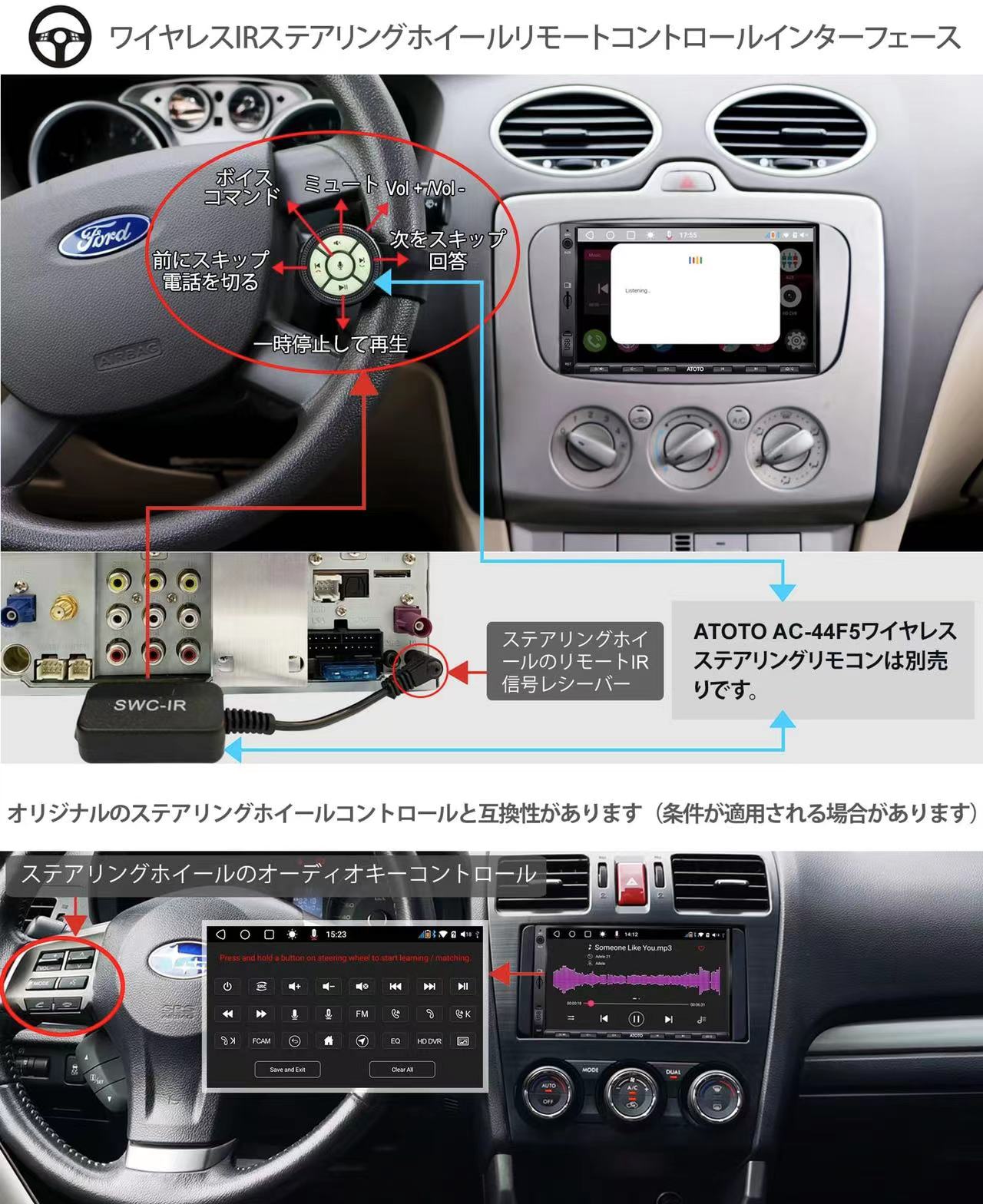 ATOTO正規品 最新型 S8G2A74SD 7インチ 2DINカーナビ atotoカーナビ 車載カーナビ タッチスクリーン ダブルディン カープレイ カー用品 ナビゲーション カーナビオーディオ ナビ carnavi 2din ダブルディン オンラインナビゲーション ワイヤレスCarPlay  RCA 父の日 車