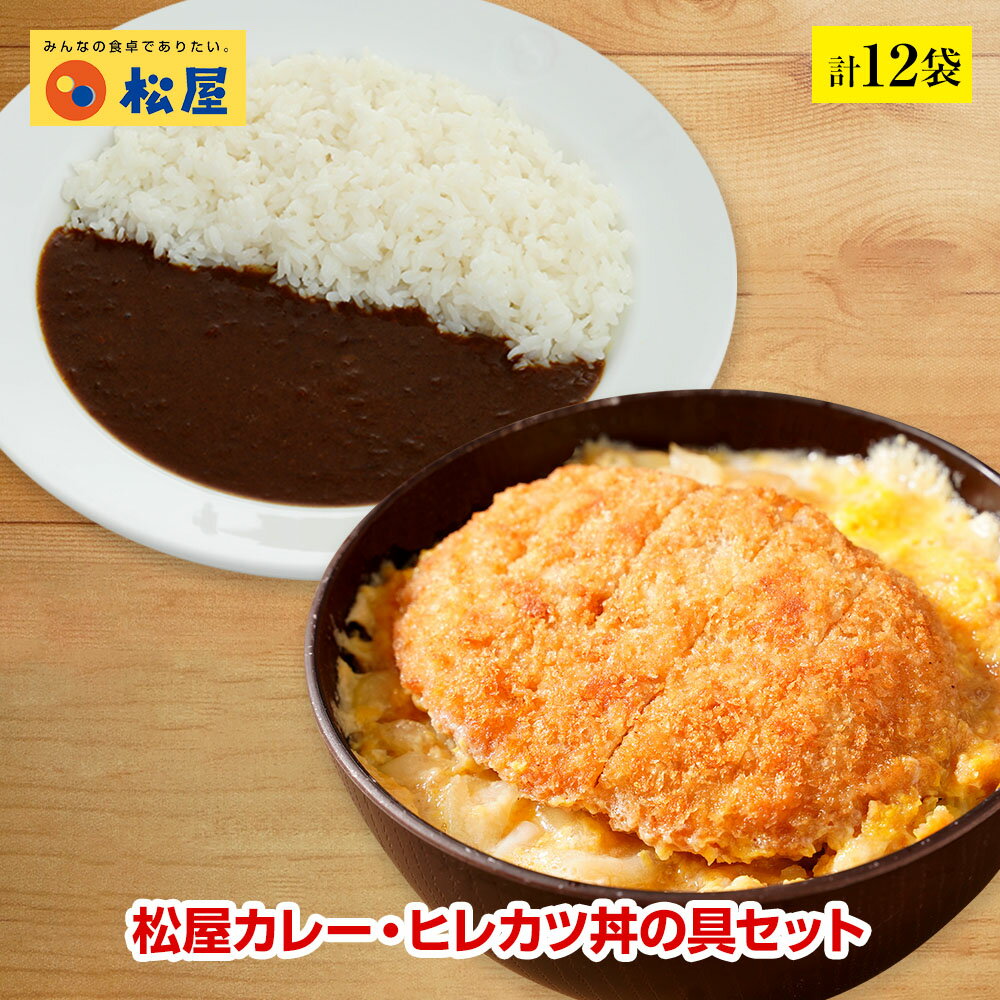 【限定クーポンで20%OFF】オリジナルカレー10個とヒレカツ丼2個