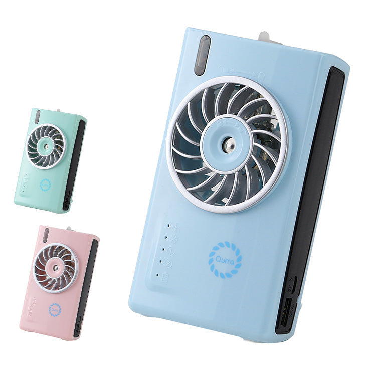 （ピンク）ミストファン  ミスト 扇風機 携帯扇風機 卓上扇風機 usb ハンディファン(3R-PMF01)