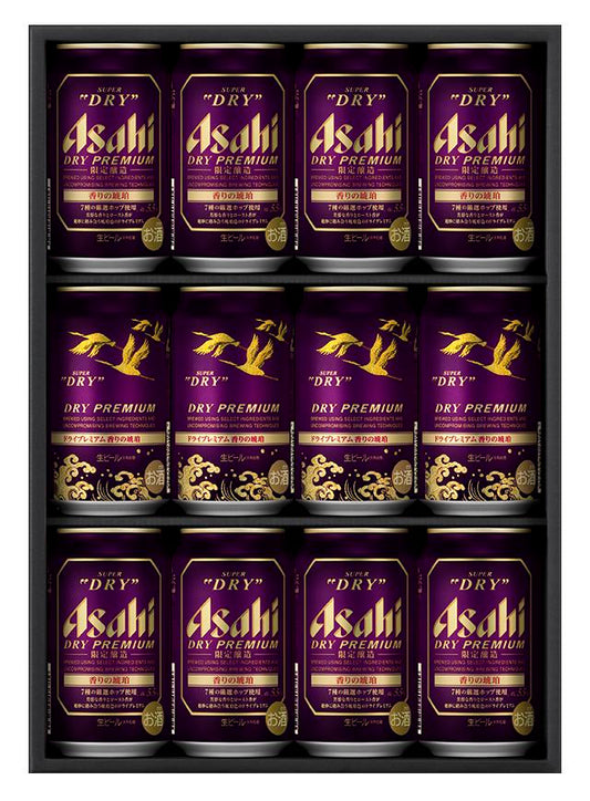 【ギフト限定醸造】【送料無料】アサヒ ドライプレミアム 香りの琥珀SK‐3N 350ml×12本【・ご贈答用対応致します】【14oseiboABPT】[ABoseibo2014]