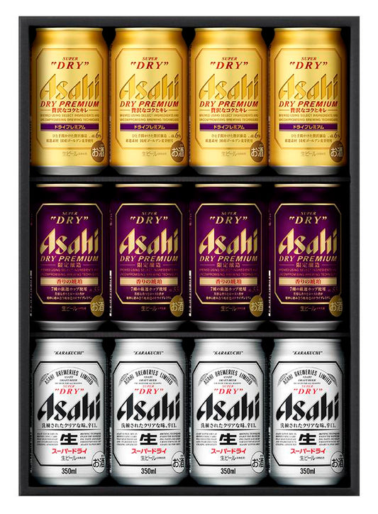 【ギフト限定醸造】【送料無料】アサヒ ドライプレミアム 香りの琥珀トリプルセットSKT‐3【・ご贈答用対応致します】【14oseiboABPT】[ABoseibo2014]