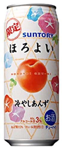 【期間限定】サントリー ほろよい 冷やしあんず 500ml×24本 【ご注文は2ケースまで同梱可能です】