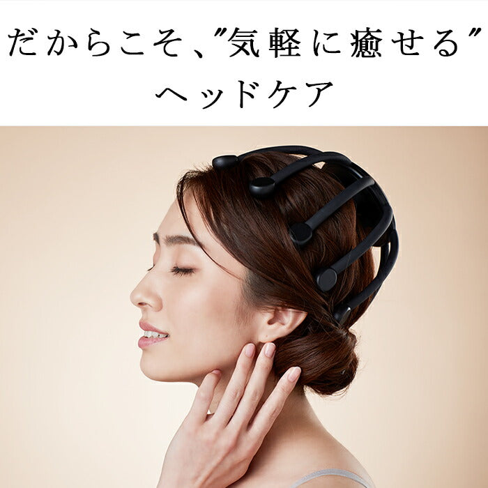 【★WAVEWAVE正規品ＨEAD RELAX LITTLE MONSTER 5/29放送 ジャンクSPORTS 紹介★】 ヘッドスパ 頭皮リラックス リラクゼーション 電動 Bluetooth ツボ押し 健康グッズ プレゼント 実用的 ヘッドマッサージ 頭皮マッサージ ではありません 音楽 music ギフト リラックス