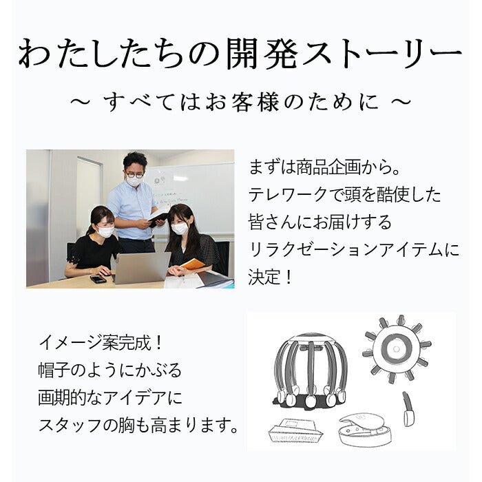 【★WAVEWAVE正規品ＨEAD RELAX LITTLE MONSTER 5/29放送 ジャンクSPORTS 紹介★】 ヘッドスパ 頭皮リラックス リラクゼーション 電動 Bluetooth ツボ押し 健康グッズ プレゼント 実用的 ヘッドマッサージ 頭皮マッサージ ではありません 音楽 music ギフト リラックス