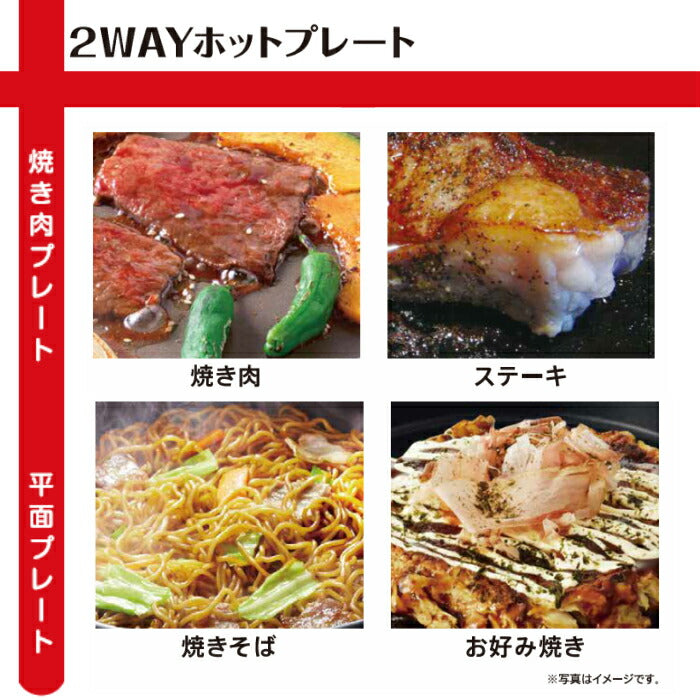 2WAYホットプレート EHP-4231