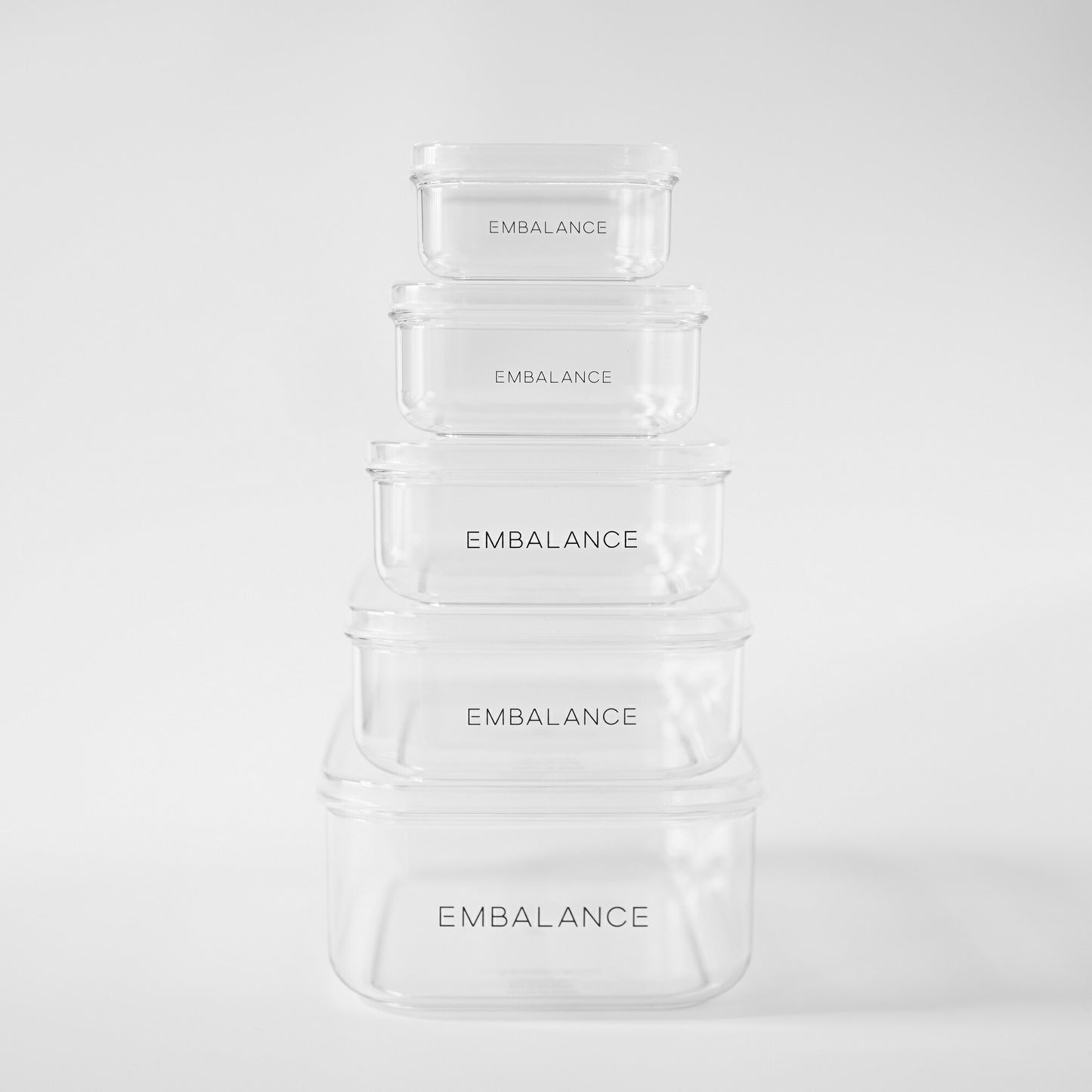 エンバランス クリアコンテナ S 620ml 1個 角型 鮮度保持容器 EMBALANCE CLEAR CONTAINER
