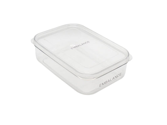 エンバランス クリアコンテナ M 920ml 1個 角型 鮮度保持容器 EMBALANCE CLEAR CONTAINER