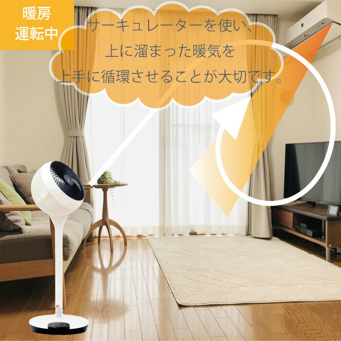 3D首振り リビングサーキュレーター EA-DCL20