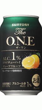 【2015年03月10日新発売】サントリー The ONE（ザ・ワン） GF 350ml×24本 【ご注文は3ケースまで1個口配送可能です】