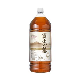 キリン 富士山麓 樽熟50° 4000ml（4L） 1本【ご注文は1ケース（4本）まで同梱可能です】