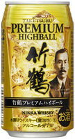 アサヒ ニッカ 竹鶴プレミアムハイボール 350ml×24本 【ご注文は3ケースまで1個口配送可能】