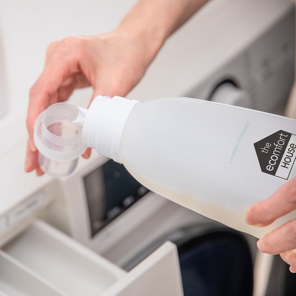 エコンフォートハウス 詰替ボトル 500ml 粉末・液体OK！ ecomforthouse 詰め替え おしゃれ 容器 洗濯 ランドリー 衣類 洗剤 柔軟剤 クエン酸 重曹