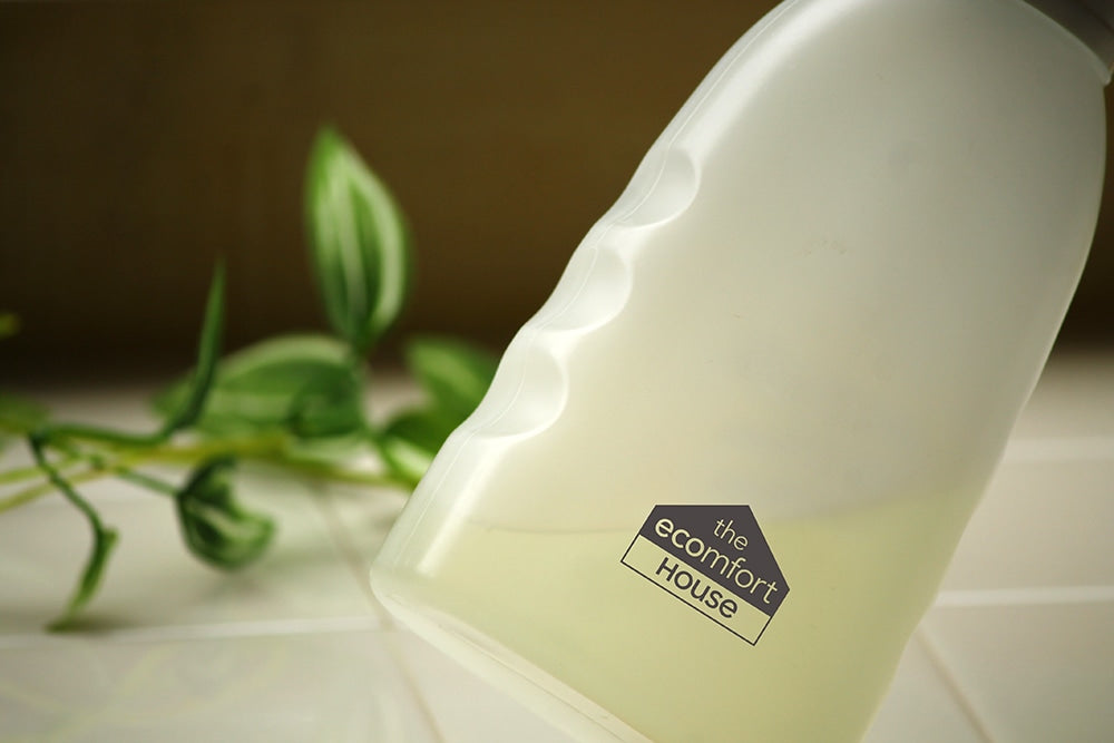 エコンフォートハウス 詰替ボトル 500ml 粉末・液体OK！ ecomforthouse 詰め替え おしゃれ 容器 洗濯 ランドリー 衣類 洗剤 柔軟剤 クエン酸 重曹