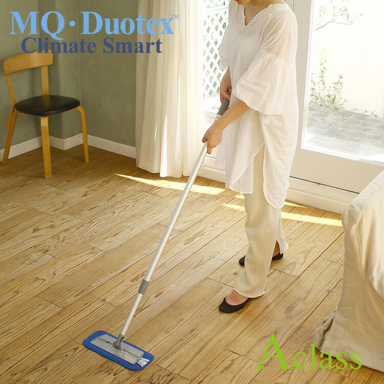 【メール便送料無料】MQ プレミアム モップ 30cm 交換用 1枚入り（ブルー） クライメートスマート MQモップ ブルー MQ・Duotex マイクロファイバー 替え クロス 軽量 拭き 業務用 水拭き フロア 掃除 フローリング 畳 窓 壁 天井 網戸 プレミアムモップ