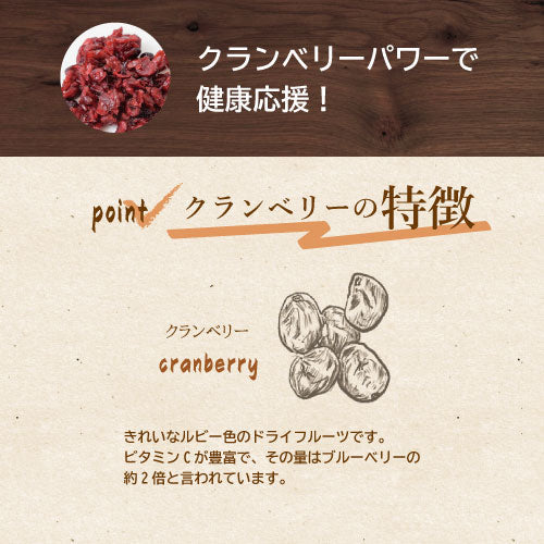 送料無料 ドライクランベリーハーフ 500g ゆうパケット アメリカ産 くらんべりー ドライフルーツ ポリフェノール 保存料不使用 香料不使用 保存食 備蓄食 おやつ おつまみ 製菓材料 製パン材料 大容量 業務用 チャック袋入り ポイント消化 グルメ みのや