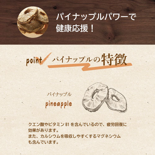ドライパイナップル(コスタリカ産 )1kg 送料無料 無添加 ドライフルーツ ぱいなっぷる ぱいん ドライパイン 砂糖不使用 無添加食品 リング 輪切り おやつ 保存食 非常食 お徳用 大容量 業務用 チャック袋入り グルメ みのや