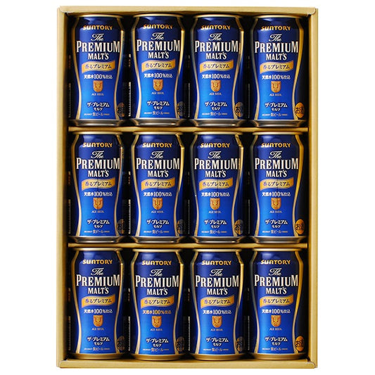 サントリー ザ・プレミアムモルツ 香るプレミアムセットPY30K 350ml×12本【4セットまで1個口配送可能】【名入れ・お中元・ご贈答用対応致します】