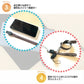 【ネックストラップ(51ｃｍ) /micro USB】充電機能付きケーブルストラップ