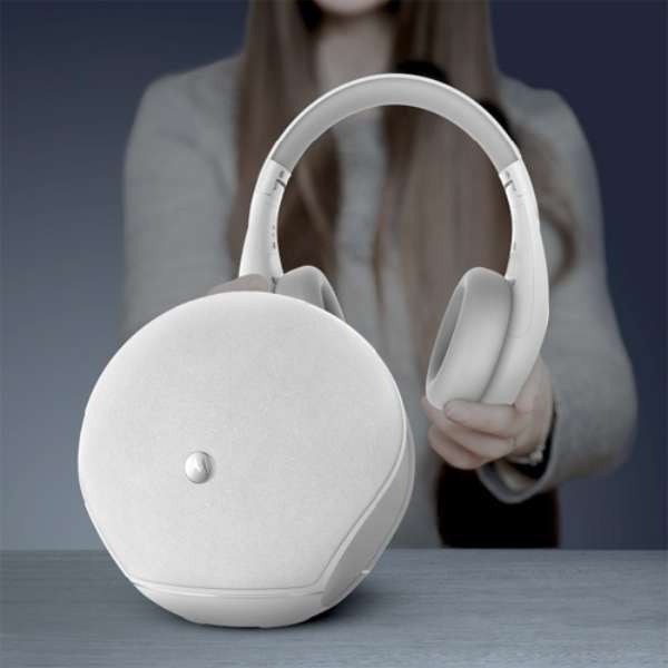 【3人シェア買いでお得】ホワイト　Motorola Sphere+ モトローラ スフィアプラス ステレオBluetooth®ヘッドフォン＆スピーカーシステム