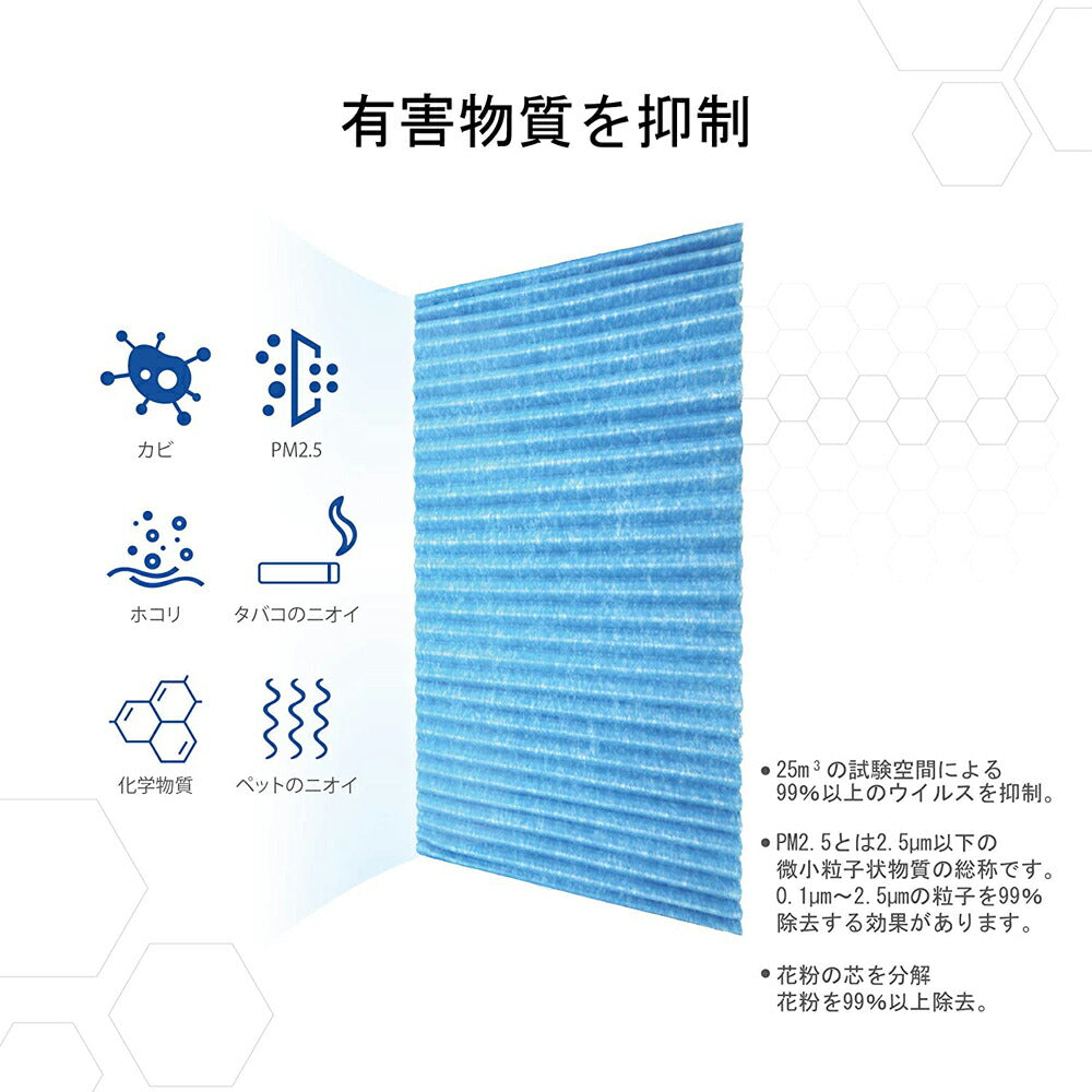 ダイキン 空気清浄機 交換用プリーツフィルター - 除湿機・乾燥機