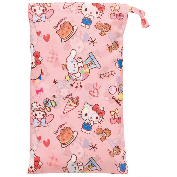 レインコート キッズ ポンチョ カッパ 子供 合羽 雨具 フード付き キャラクター スケーター RAPO2【幼稚園 おしゃれ かわいい フード 通学 通園 レインウェア 防水サンリオ Sanrio サンリオキャラ 男の子 女の子】