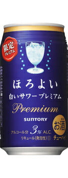 【限定商品】サントリー ほろよい 白いサワープレミアム 350ml×24本 【ご注文は3ケースまで1個口配送可能です】
