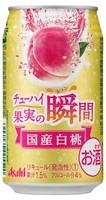 アサヒ 果実の瞬間 国産白桃  350ml×24本 【ご注文は3ケースまで1個口配送可能です】