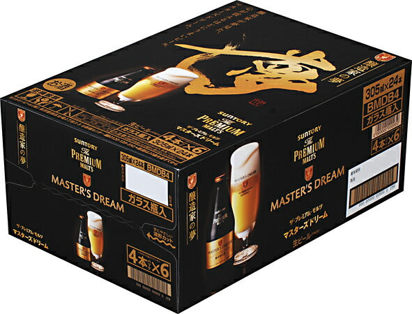 【送料無料】サントリー ザ・プレミアムモルツ マスターズドリーム305ml瓶×24本【包装・熨斗・ご贈答用対応致します】【premiumstp03】