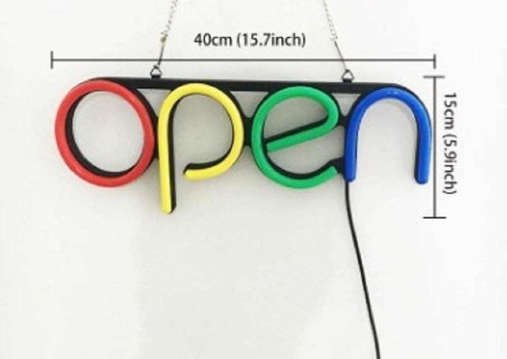 OPEN看板 ネオン管 アメリカン アンティーク NEON オープン SIGN LED 看板 お洒落 オシャレ おしゃれ ヴィンテージ 欧米 壁掛け インテリア bar