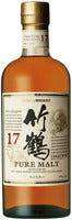 【数量限定】ニッカ 竹鶴 17年 ピュアモルト  700ml 1本【ご注文は6本まで1個口配送可能。】