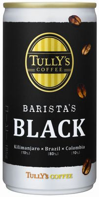 伊藤園 タリーズコーヒー バリスタズブラック 185ml×30本【ご注文は3ケースまで1個口可能です。】