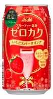 【期間限定】アサヒ ゼロカク いちごスパークリングテイスト 350ml×24本 【ご注文は3ケースまで同梱可能です】