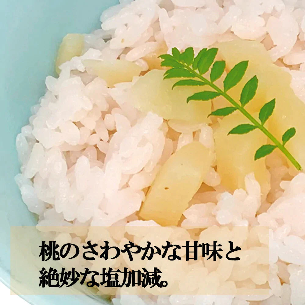 【送料無料】 桃ごはん 炊き込みご飯の素 ３合用 １パック 福島県産 桃 お祝い 炊き込みご飯 ご当地グルメ お取り寄せ 混ぜご飯 ちらし寿司クリスマス チキン