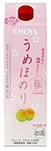 【送料無料】CHOYA うめほのり 紙パック 1000ml 1L×12本