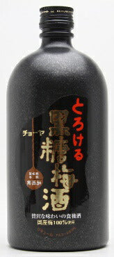 【送料無料】 チョーヤ とろける黒糖梅酒 720ml 1本×12本【北海道・沖縄県・東北・四国・九州地方は必ず送料が掛かります】