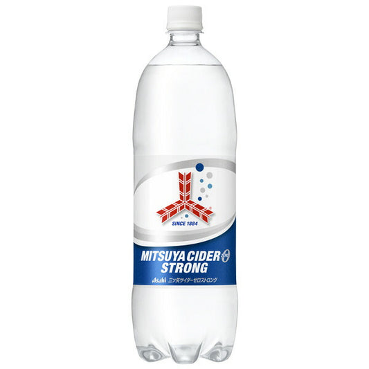 【☆送料無料☆2ケースセット】【旧ラベル品】アサヒ 三ツ矢サイダー ゼロストロング 1.5L×16本(1500ml)
