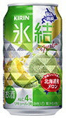 【送料無料】氷結 北海道産メロン 350ml×24本 2ケース(48本)